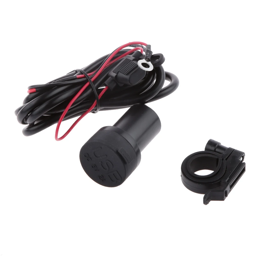 

Waterproof Atv Camera Power Supply Charger Port Socket 12v Dual Usb