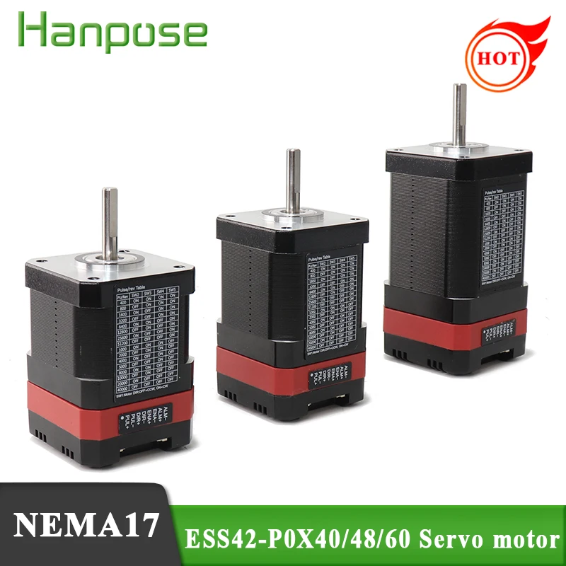 Nema17 ESS42 P2X 60MM 40 мм встроенный шаговый серводвигатель с замкнутым контуром