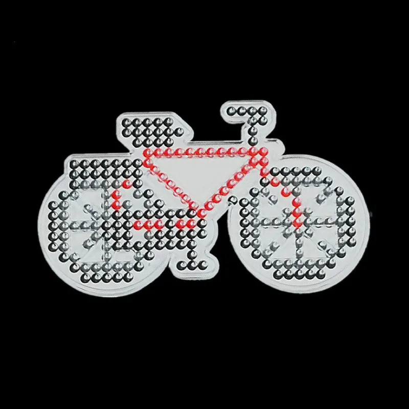 5 мм Хама бусины шаблон с цветной бумагой пластик трафарет головоломки Perler головоломки бусины Diy Прозрачная форма головоломки обучающие игрушки