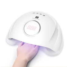 108 ВТ быстрая сушка солнце 5 плюс УФ лампа для ногтей фототерапия светодиодный светильник безболезненная профессиональная машинка для дизайна ногтей 10 секунд высушить весь клей