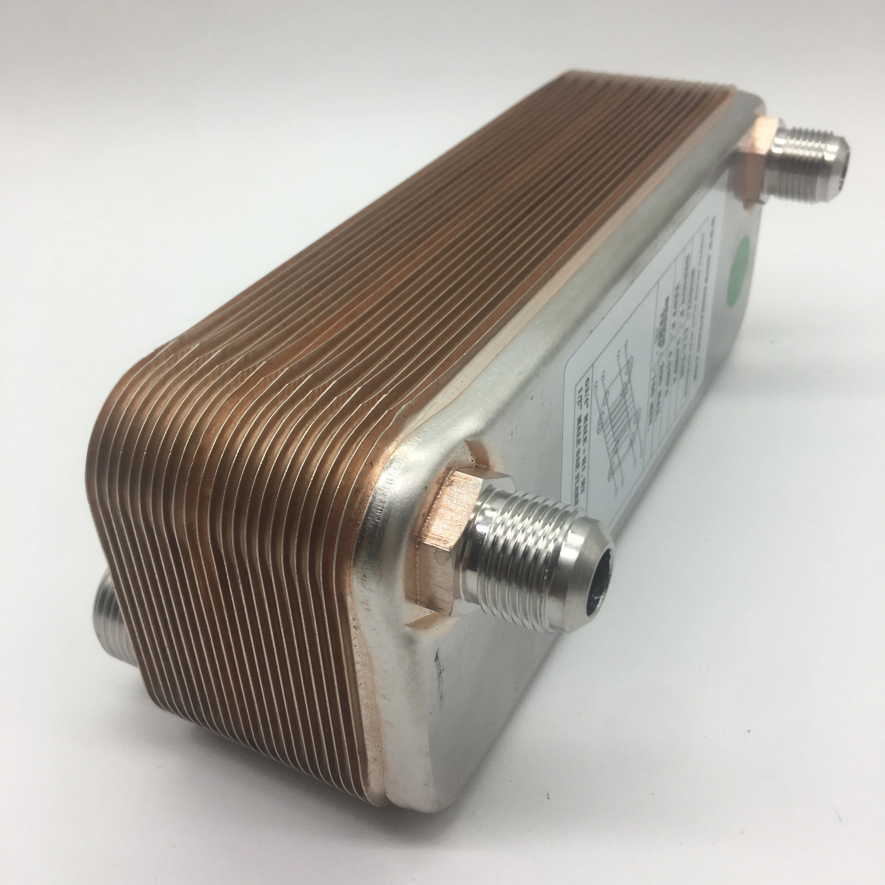 100HP compressed air dryer's evaporator select stainless steel plate heat  exchanger for hazardous working conditions, - AliExpress