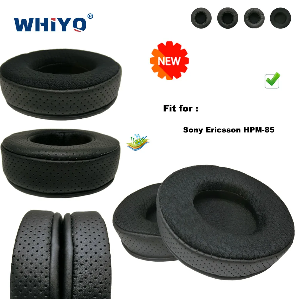 

New upgrade Replacement Ear Pads for Sony Ericsson HPM-85 Headset Parts Leather Cushion Velvet Earmuff Headset Sleeve Cover