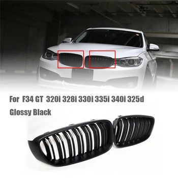 

Glossy Black Front Kidney Grill Grille for BMW F34 GT Racing Grills 2014+ 320I 328I 330I 335I 340I 325D Front Grill Grille Refit