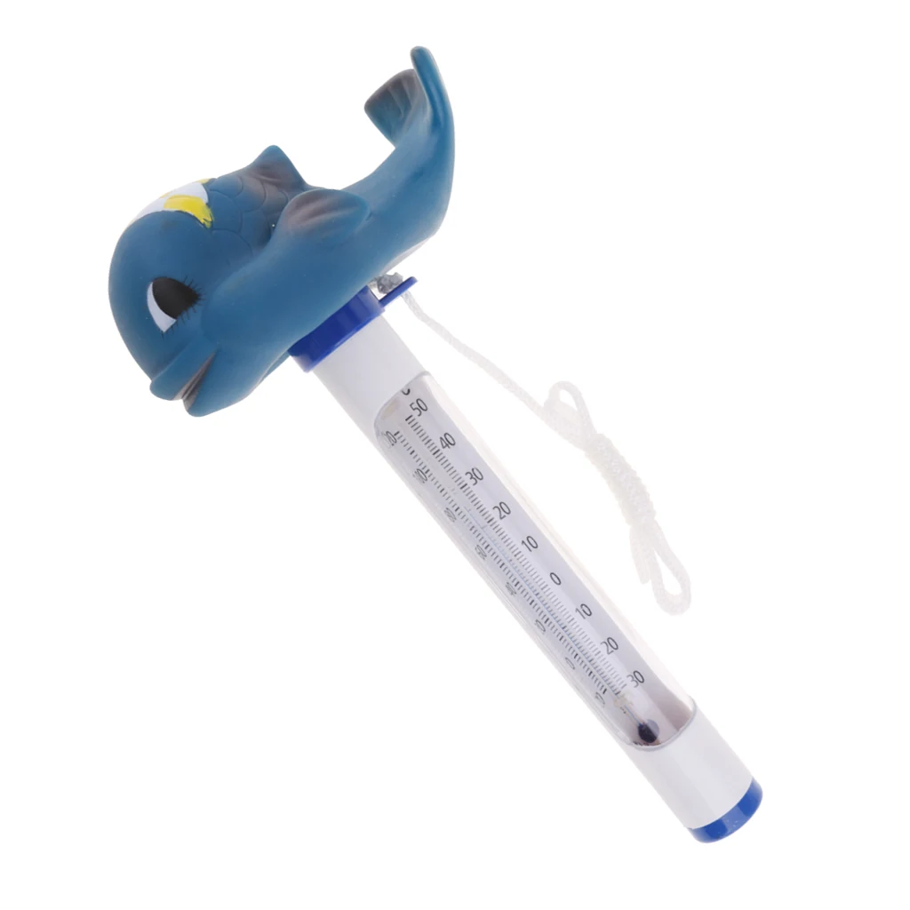 Hot Sale Floating Pond Pool&Spas Thermometer Swimming Pool Monitor Water Temperature with Rope for Swimming Pools Spas Hot Tubs