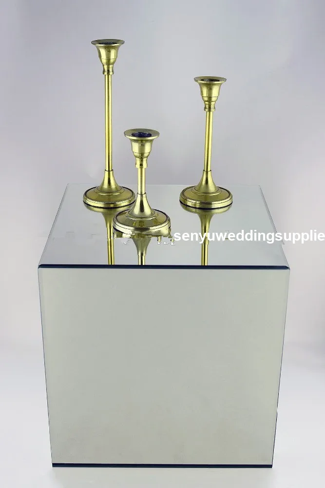 10pcs)gold/sliver plinth pedestal flower stand for wedding table centerpieces senyu1991