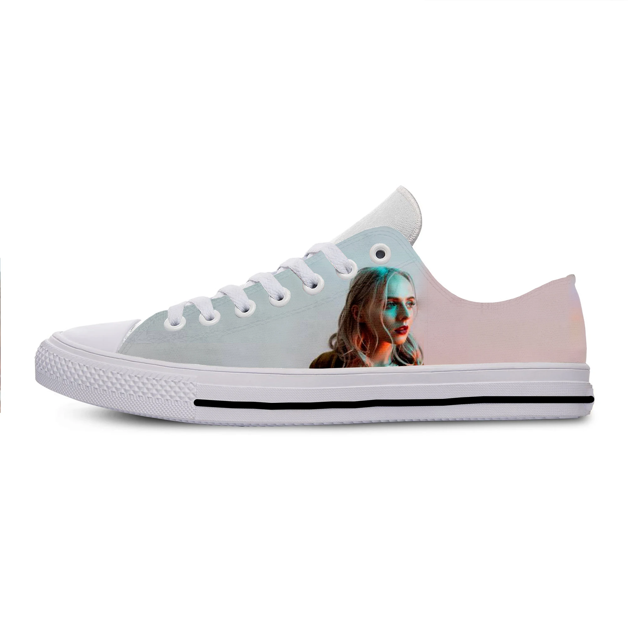 

2019 Hot Cool Fashion Pop Funny New Summer High Quality Sneakers Handiness Casual Shoes 3D Printed For Men Women Madilyn Bailey