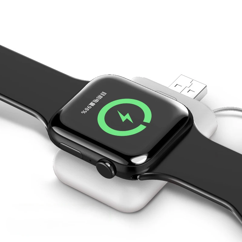 Fast Wireless Charging Docking Station,for Apple Watch Wireless Charger,Portable Magnetic Charger Stand with Switch,for Apple W
