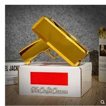 Pistolet à billets de banque, nouveau style, pour fête, accessoires de carnaval, pour noël, mariage, anniversaire, amusant, 2020