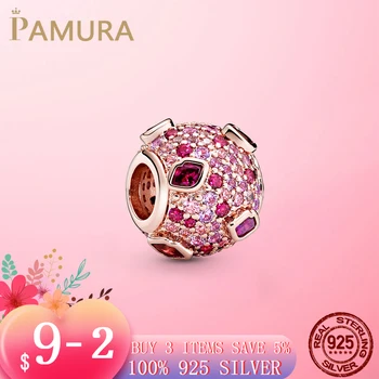 

TOP Sale 925 Sterling Silver Kiss Pave Charm Fish Beads fit Original Pandora Bracelet Fashion Jewelry For Women Gift wholesale