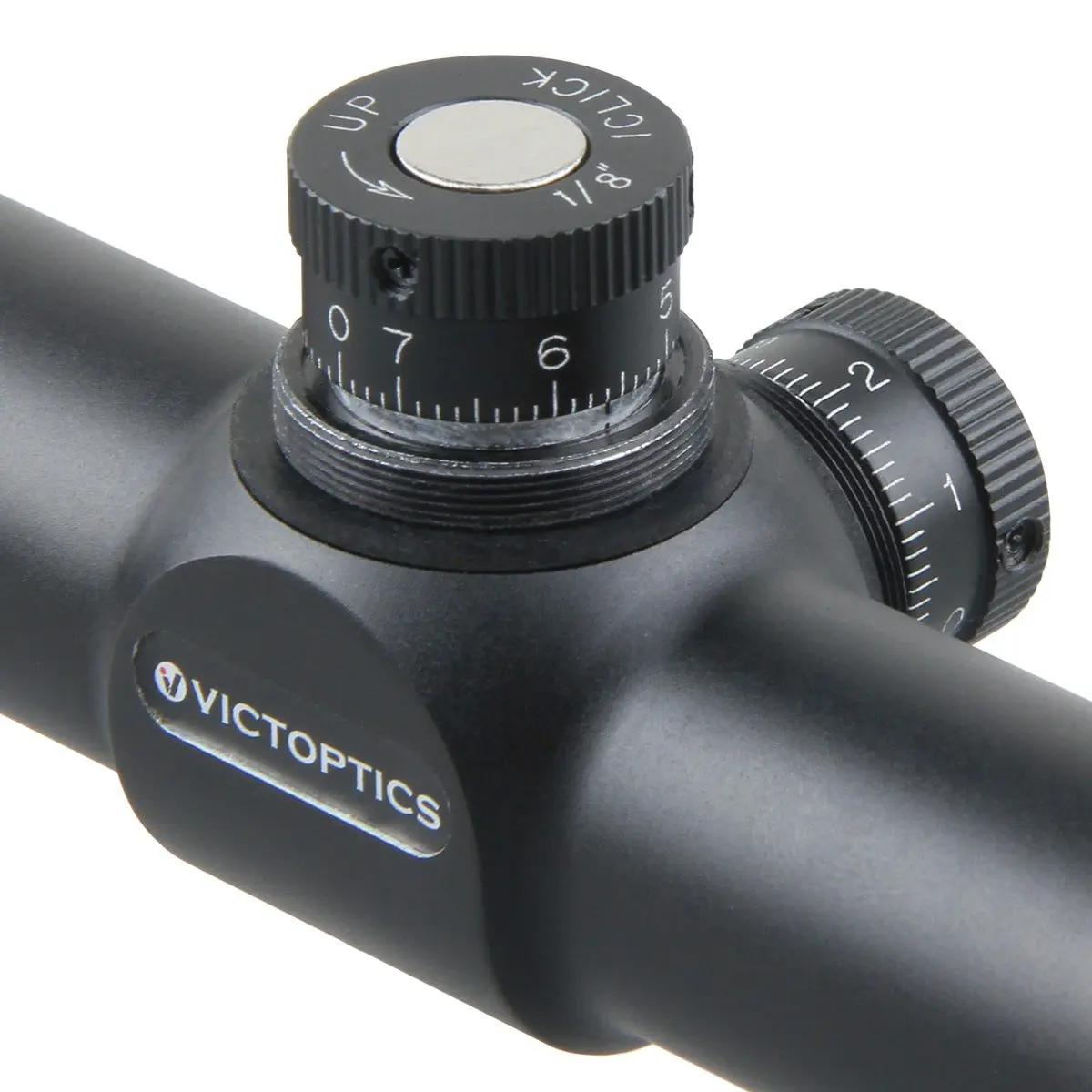 VictOptics C4 10-40X50 AOE SFP Zielfernrohr Echter 4-fach Zoom Parallaxe ab 25 Yards 1/8 MOA Einstellung Ohne Ring – Detail 5
