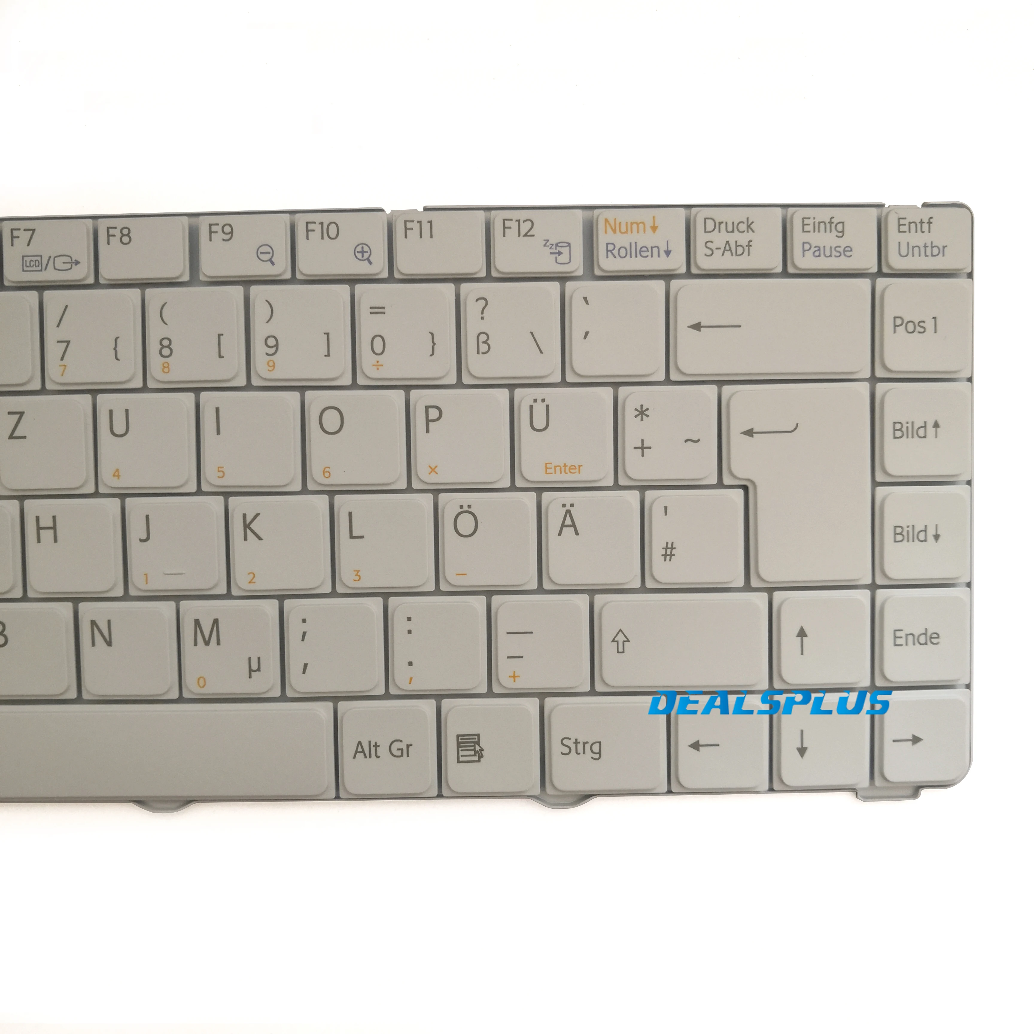 Замена новой GR клавиатуры для sony NR V072078AK2 немецкая белая клавиатура
