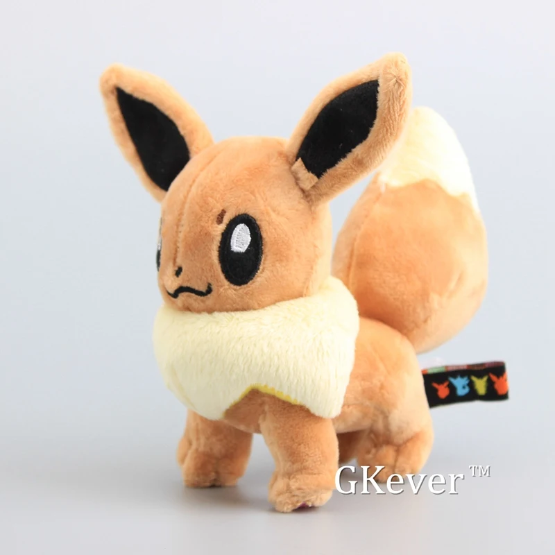 15 см Новое поступление Пикачу Eevee плюшевые игрушки кукла Peluche мультфильм Eevee Gengar Charmander Mew Серия мягкие игрушки для женщин детский подарок