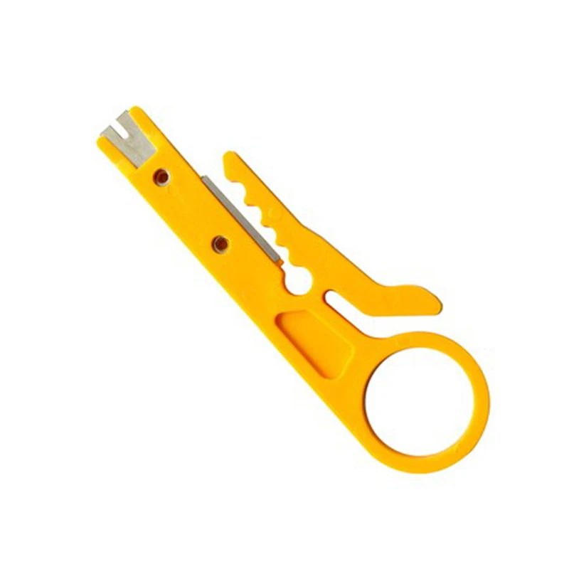 Cable Stripper Wire Cutter Crimping Tool Multi Stripping Knife Crimper Pliers Mini Portable Decrustation Wire Cutter Repair tool chisel plane