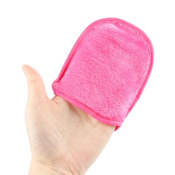 

1PC 13*10cm Reusable Microfiber Facial Cloth Face Towel Makeup Remover Cleansing Glove Tool Beauty Face Care Towel Cosmetic Puff