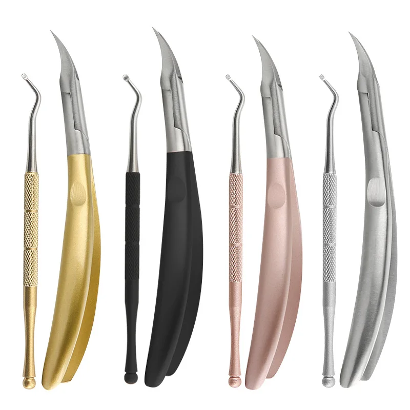 Nail Clipper Paronychia Improved Stainless steel nail clippers trimmer Ingrown pedicure care professional Cutter nipper tools feet toenail
