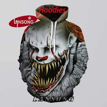 

hoodies 3d print hip hop Streetwear Stephen King's Suit men harajuku sweatshirts/pants Home Clothes Good Quality/Send Gifts