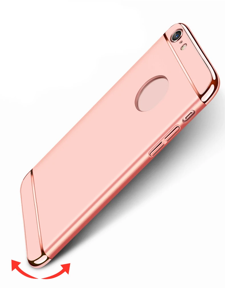 Чехол для Funda iPhone X, 5, 5s, 6, 6 S, 7, 8 Plus, X, XS, Max, XR, Жесткий Чехол для iPhone 7, чехол для ПК, чехол для iPhone 6
