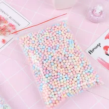 50g Macarone color Foam Balls filler gift box filing Polystyrene bead DIY toy cand box gift boxes decoration accessiories