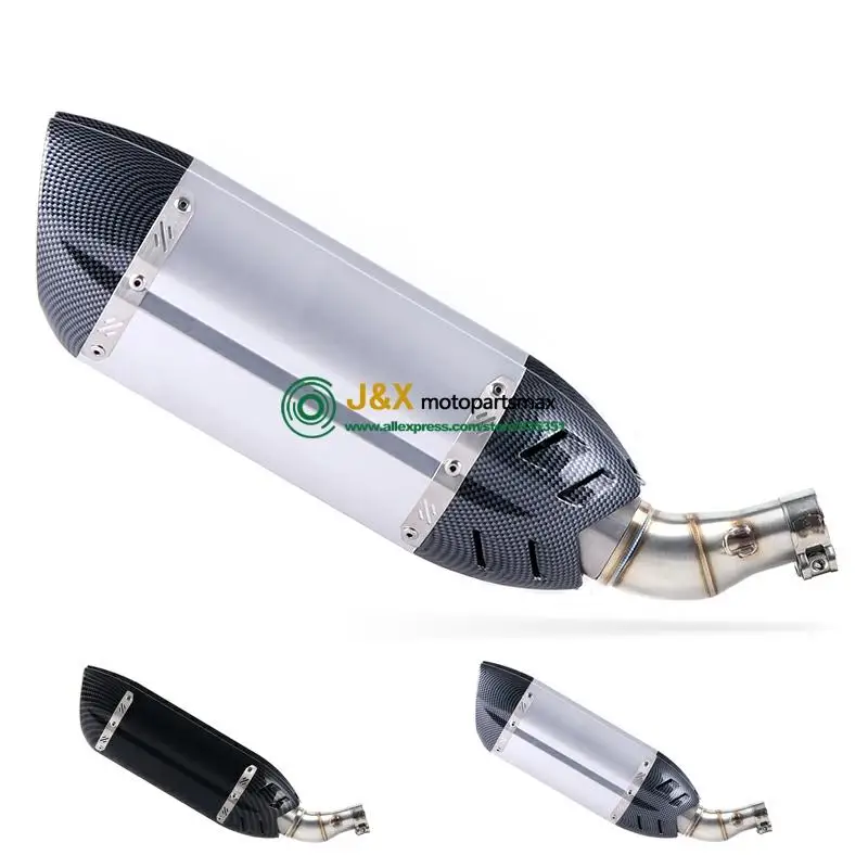 MT-03 MT03 мотоцикл глушитель трубы среднего звенья трубы Escape для YAMAHA YZF-R3 R3 R25 R30 слипоны