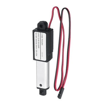 

Aluminum Alloy 1500N 30mm Stroke Micro Linear Actuators Linear Actuator DC 12V Electric Mini Linear Motor 30mm/s 15mm/s 9.5mm/s