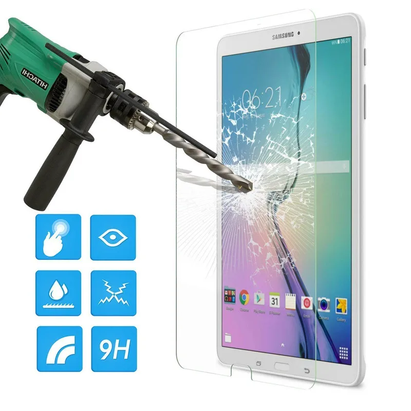 Vidrio templado para tableta Samsung Galaxy Tab E 8,0, SM-T377V, T375P, T375, T377, Protector de pantalla Tab E de 9,6 pulgadas, SM-T560, T561