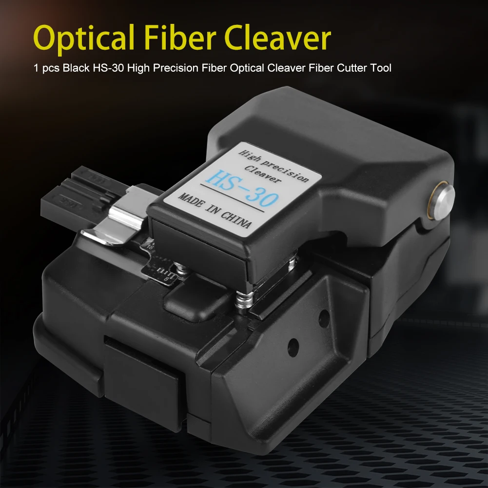 Details about   HS-30 High Precision Optical Fiber Cutter Optical Fiber Cleaver Cutting tool 
