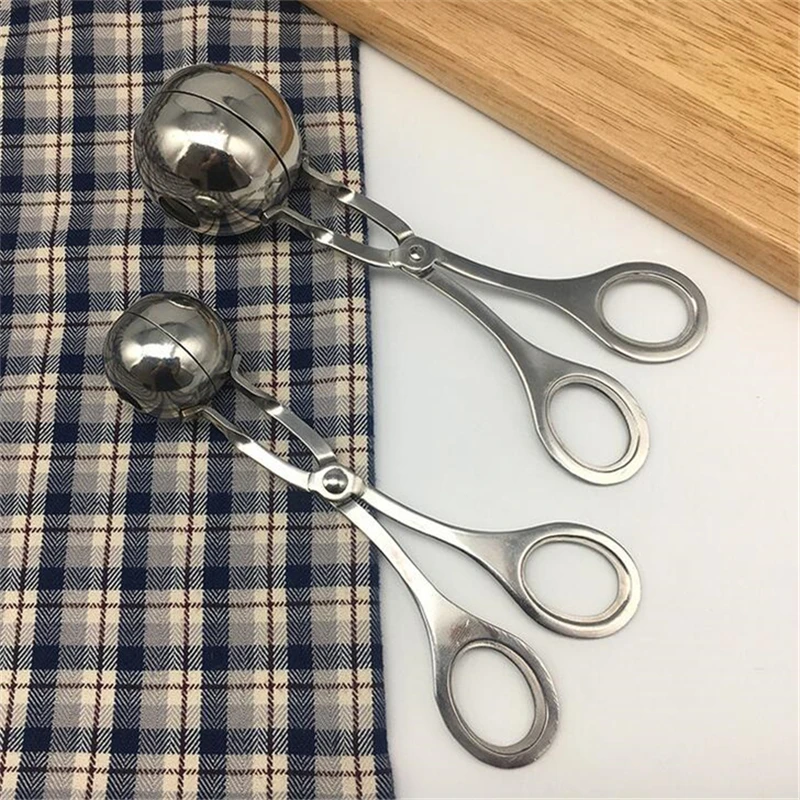 Ложка для приготовления мясных шариков из нержавеющей стали кухонные
