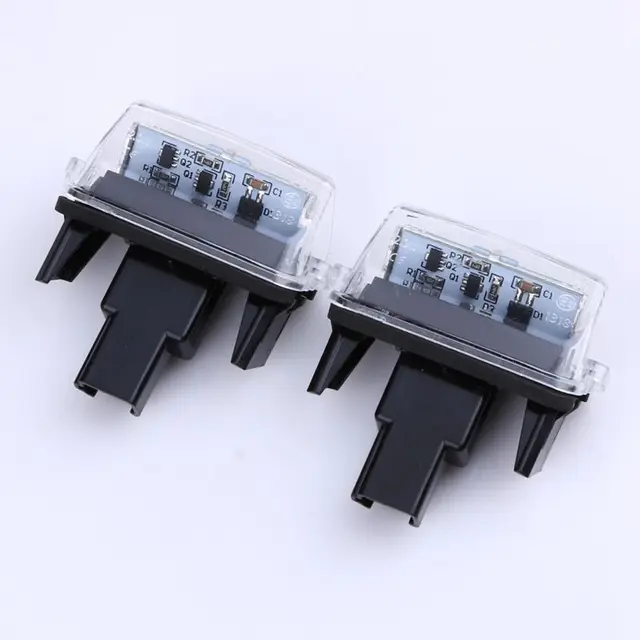 Your LED lights, license plates, parking lights, Toyota Camry's