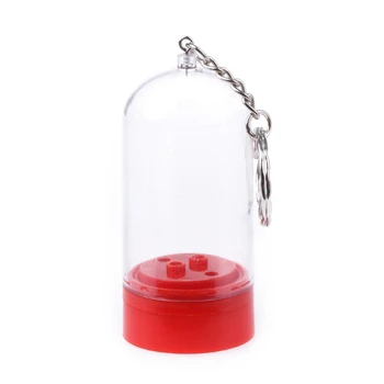 

NEW Minifigure Keychain Display Case Key Ring Building Blocks Models Toys T3LA