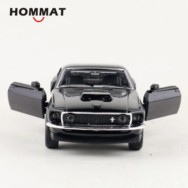 HOMMAT 1:36 винтажная модель Mustang Boss 429 автомобиля металлический сплав литая под