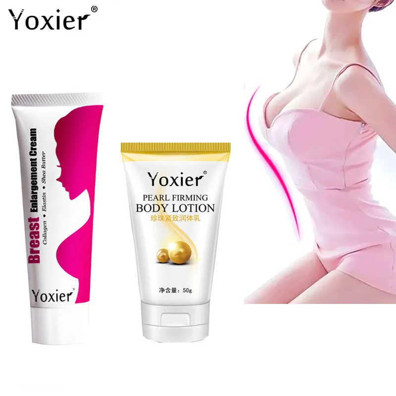 

Yoxier Slimming Body Cream + Breast Enlargement Cream Set Weight Loss Promotes Fat Burn Full Fast Growth Massage Bust Cream 2pcs