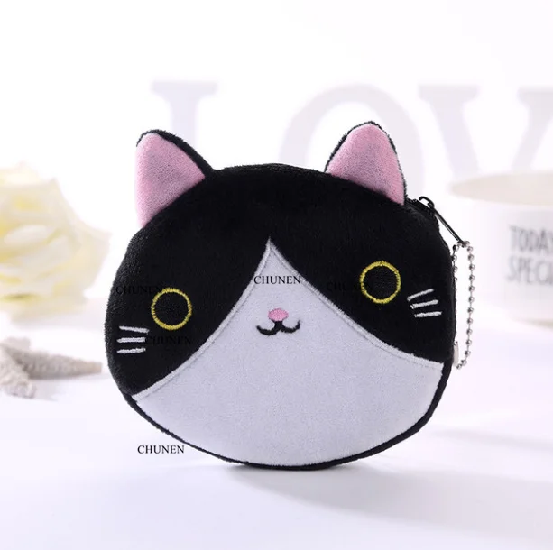 design Мульти-дизайн, милый мультфильм 10 см плюшевый Кошелек, брелок для ключей для девушек, плюшевый Кошелек для монет, игрушка - Цвет: design