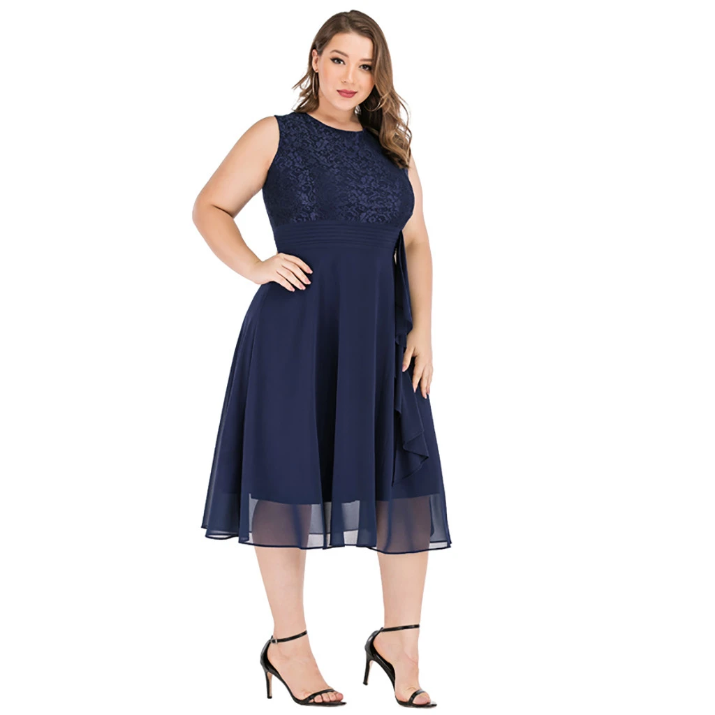 JAYCOSIN Lace Dress Women