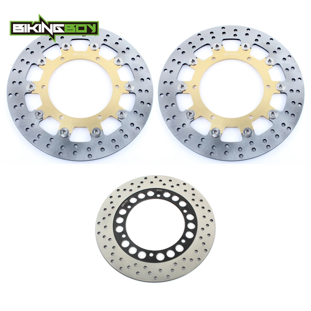 BIKINGBOY для Yamaha XJR 1300 99-17 FZS 1000 Fazer 01-05 FZ1 Fazer Europe 01-05 BT 1100 Передние Задние тормозные диски Rotors