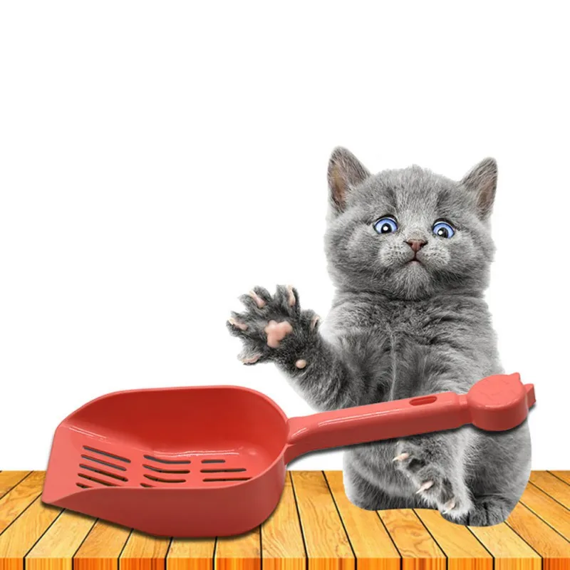 Совок для уборки наполнителя кошачьего лотка Cat Scoop лопатка для животных лоток для отходов ПЭТ очистки пупер-скрупер кошачий наполнитель очиститель для туалета ложки