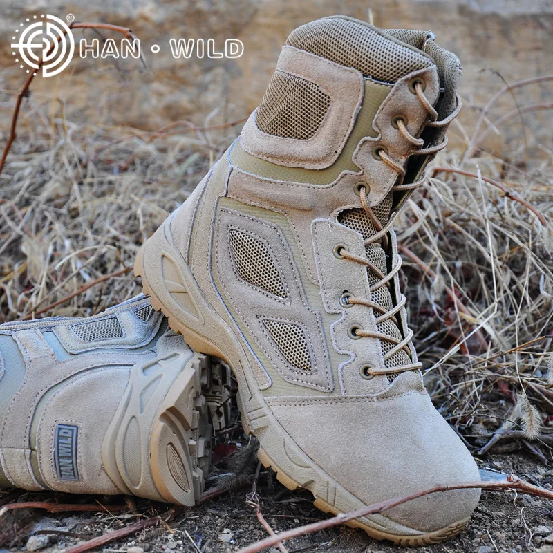 

Culvert Mustang Lattice Red Spider Ultra-Light 07 Combat Boots Special Forces Combat Boots Men's Spring And Autumn Outdoor Climb