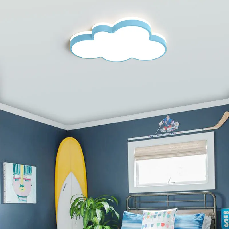 

Cloud Ceiling Light Fixtures 48W Baby Room Girl Lamp Children Bedroom Lighting Kids Bedroom Light Ceiling Light Led Bedroom