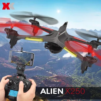 

XK Alien RC Drone X250-B WiFi FPV With 720P Camera Headless Mode 12Mins 360°Degrees Eversion RC Quadcopter RTF Model 2