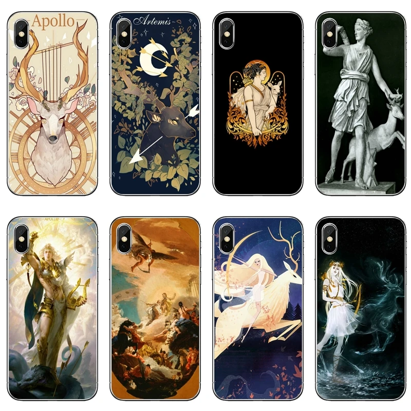 Apollo and the artist deer аксессуары чехол для телефона Huawei P30 P20 Pro P10 P9 P8 Lite Y5 Y6 Y7 Y9 P Smart Plus 2018