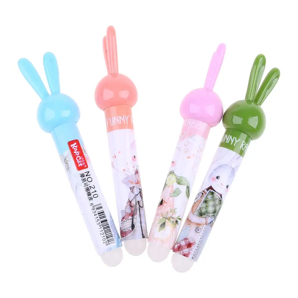 Ластик Kawaii Rabbit для стираемой ручки милые канцелярские принадлежности школы и