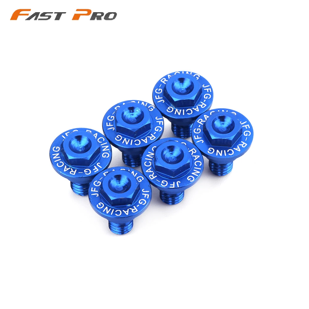 6 шт. передние винты для вилки HUSQVARNA TC TE TX FC FE FX 50 65 85 125 250 300 350 450 501 TC125 TC450