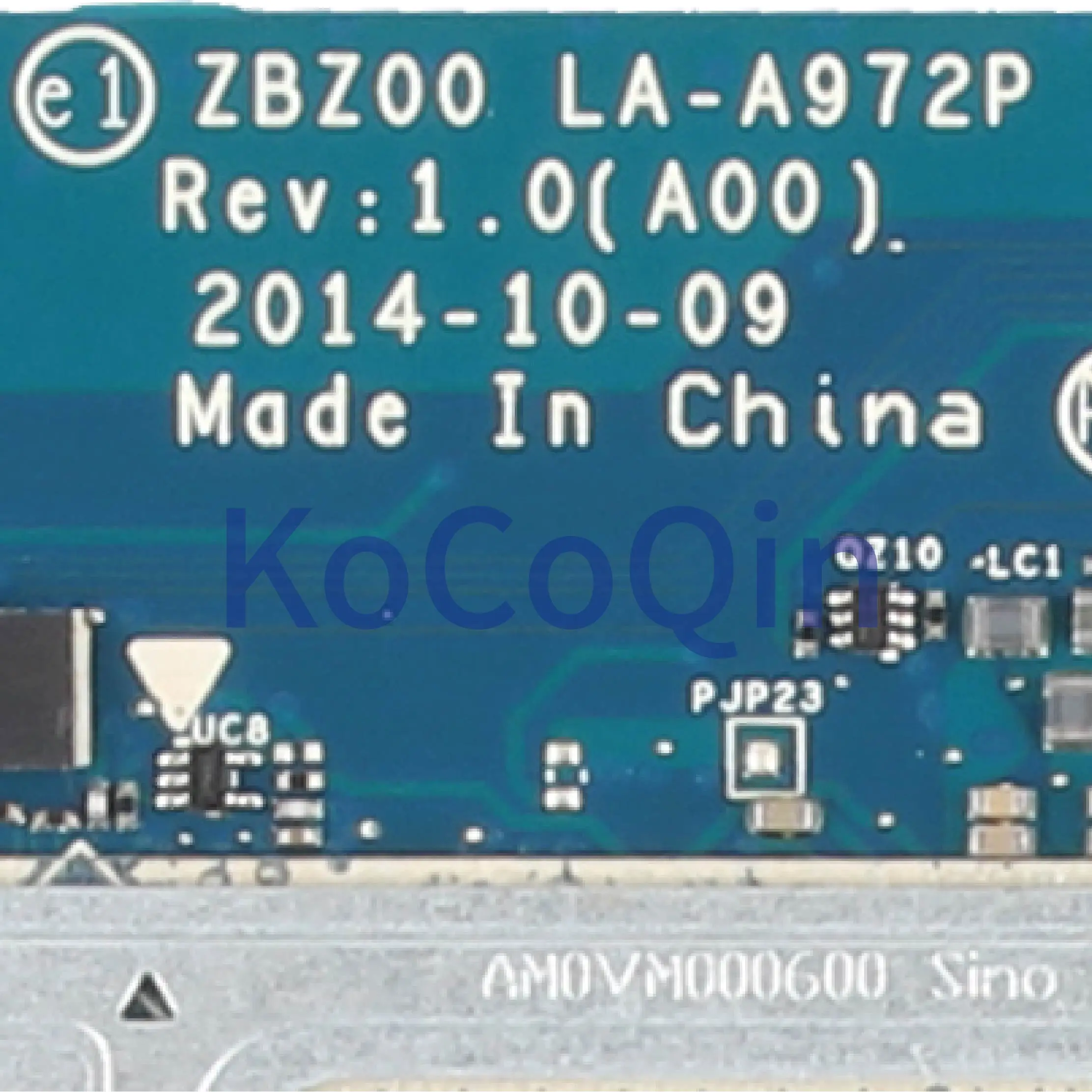 KoCoQin материнская плата для ноутбука DELL Latitude E7250 SR23Y i5-5200U CN-02YX3C процессора 02YX3C LA-A972P