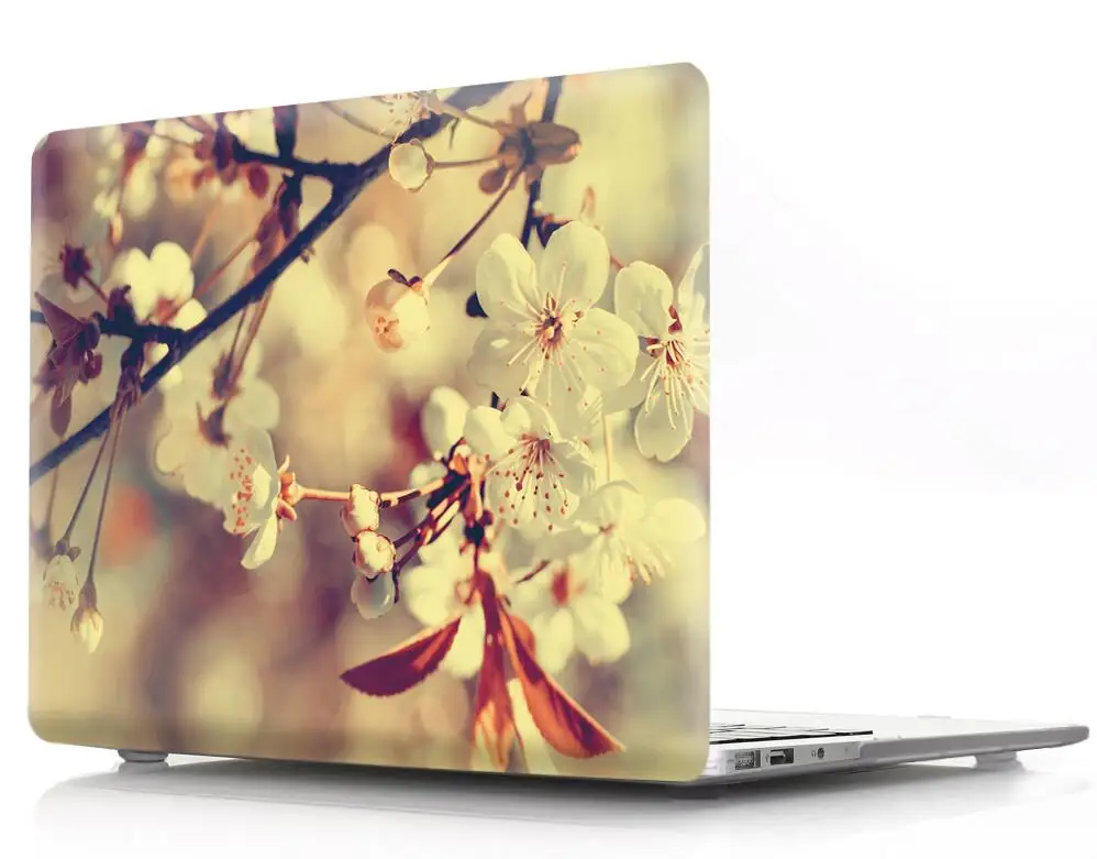 1 Жесткий чехол с цветочным принтом для Macbook Air 11 13 Pro 13 retina 12 13 15 чехол для Apple Mac Air 13 Чехол - Цвет: 1