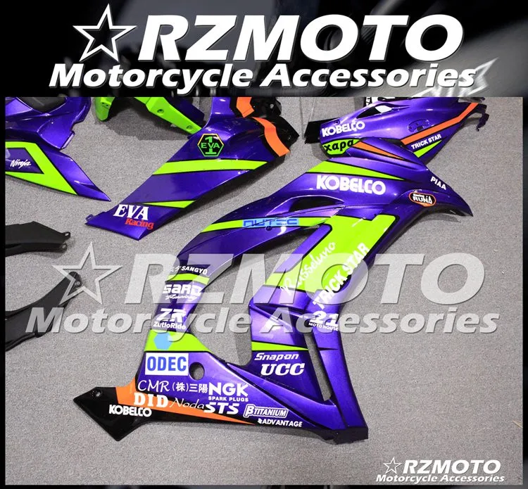 ABS мотоцикл обтекатель комплект для KAWASAKI ZX-10R- год кузов литьевая форма Магазин № 2271