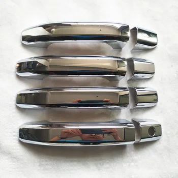 

For Chevrolet chevy Silverado 1500 2015 Accessories door handle cover trim plastic Chrome