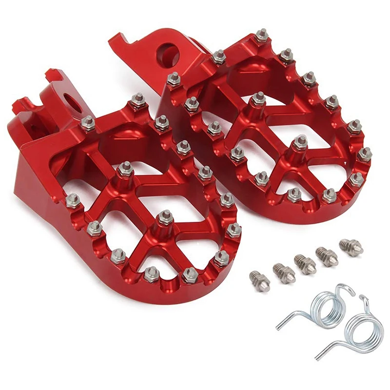 Педали для подножки для Ho-nda Cr125/250R 02-07/Crf150R 07-18 Crf250R 04-17/Crf250X 04-17/Crf450R 02-18 Crf450Rx 17-18 Cr