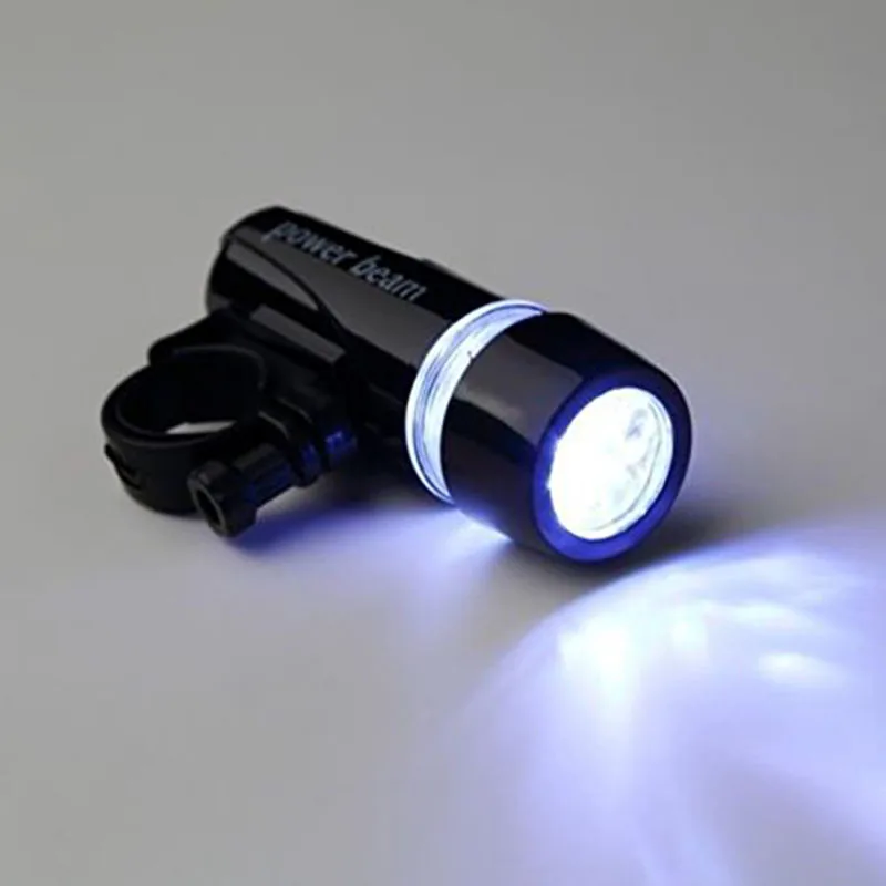 Best Bike Front Light Waterproof 5 LED Lamp Bike Bicycle Flashlight Cycling Waterproof Torch Bike Headlight 15