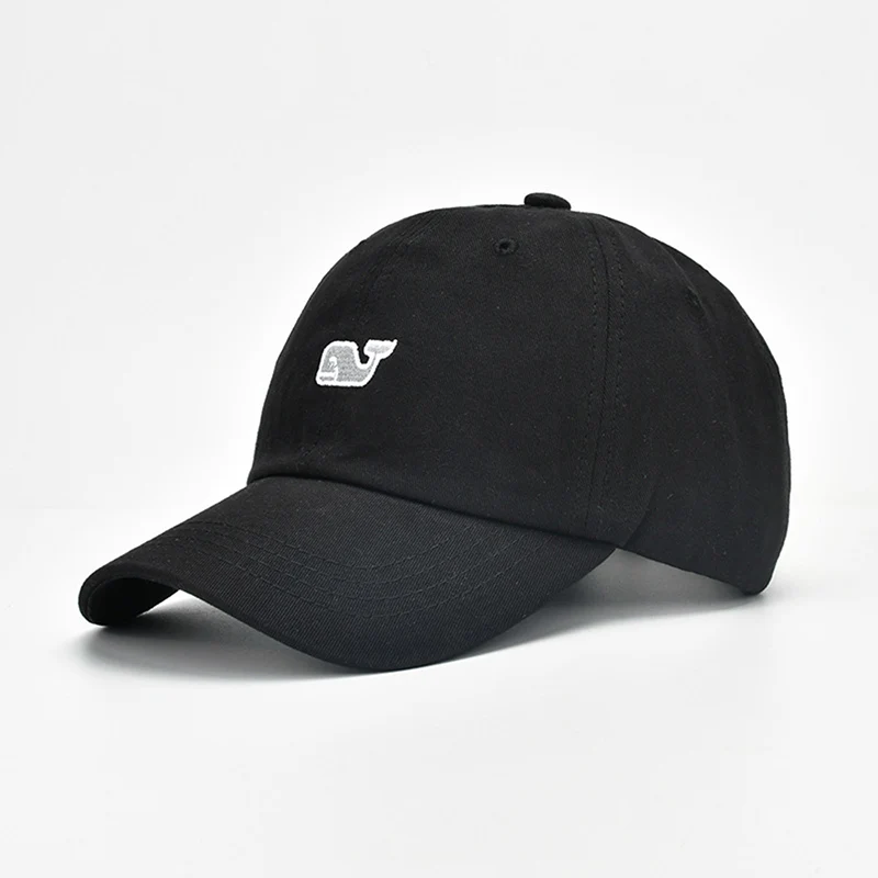 Мужская и Женская бейсбольная Кепка с вышивкой в виде Кита унисекс Snapback Новая