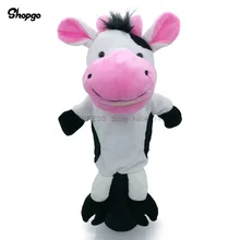 Чехол для гольфа для молочного скота, коровы, 460cc, головной убор водителя, Мультяшные животные, аксессуары для гольф-клуба, талисман, новинка, подарок