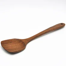 Шпатель деревянный шпатель антипригарный горшок только с длинной ручкой деревянная кухонная лопатка маленький деревянный горшок шпатель японский стиль кухонные принадлежности